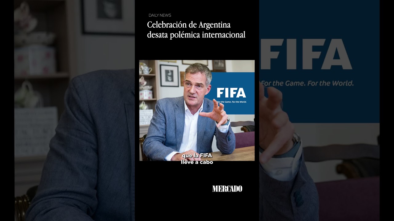 Celebración de Argentina desata polémica internacional