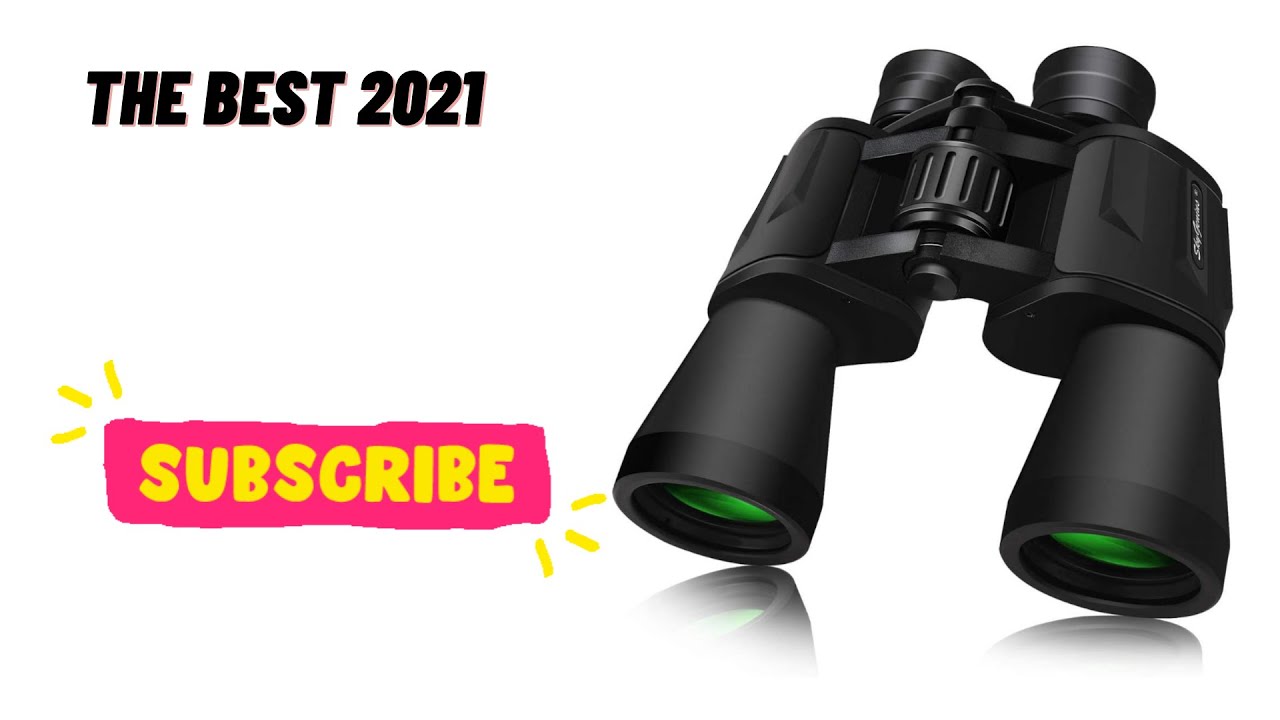 SkyGenius 10 x 50 Powerful Binoculars for Adults Durable Full-Size Clear Binoculars