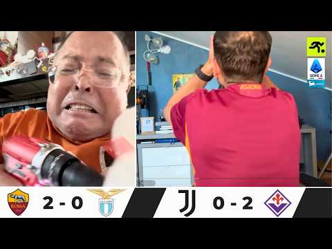 JUVENTUS FIORENTINA 0-2 e ROMA-LAZIO 2-0 | JUVENTINI IN LACRIME: “UMILIATA LA STORIA…” | TIFOSIAMO