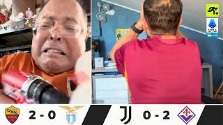 JUVENTUS FIORENTINA 0-2 e ROMA-LAZIO 2-0 | JUVENTINI IN LACRIME: “UMILIATA LA STORIA…” | TIFOSIAMO