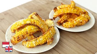 Gurih Pedas Manis! Resep JAGUNG BAKAR ABANG-ABANG Pakai Air Fryer