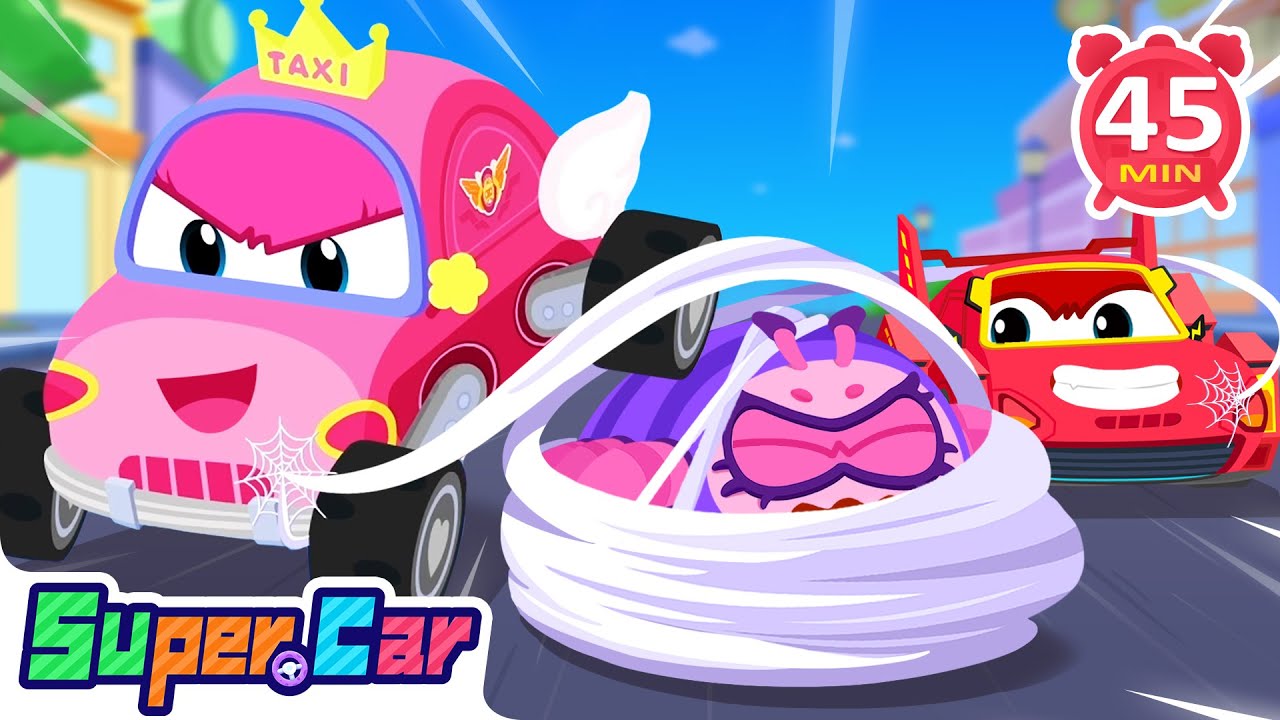 Monster Cars Showdown!🚙⚡Will Super Cars Win? | The Worm Car & More | Rescue Car & Kids Cartoons