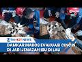 Personel Damkar Maros Evakuasi Cincin Yang Menempel Di Jari Jenazah Seorang Ibu Di Lau