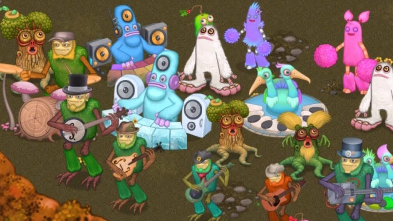 My Singing Monsters - All Shugabush Monsters Songs - YouTube