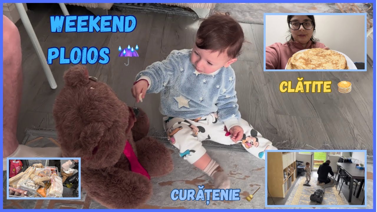 Weekend ploios in UK 🇬🇧 ☔️ | viața noastra de familie: cumpărături, clătite și prieteni
