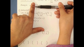 DBM10063 MATHEMATICAL COMPUTING : Inverse 3x3