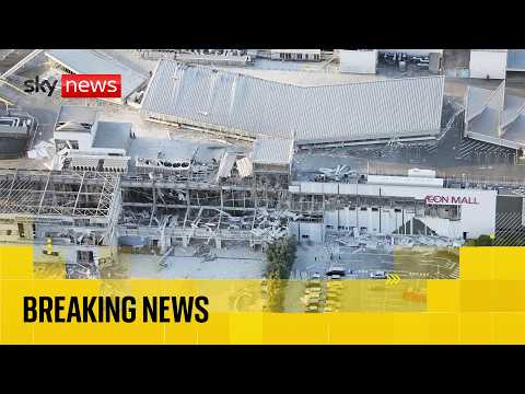 Japan earthquake | 'Multiple deaths' confirmed at collapsed <strong>shopping</strong> centre