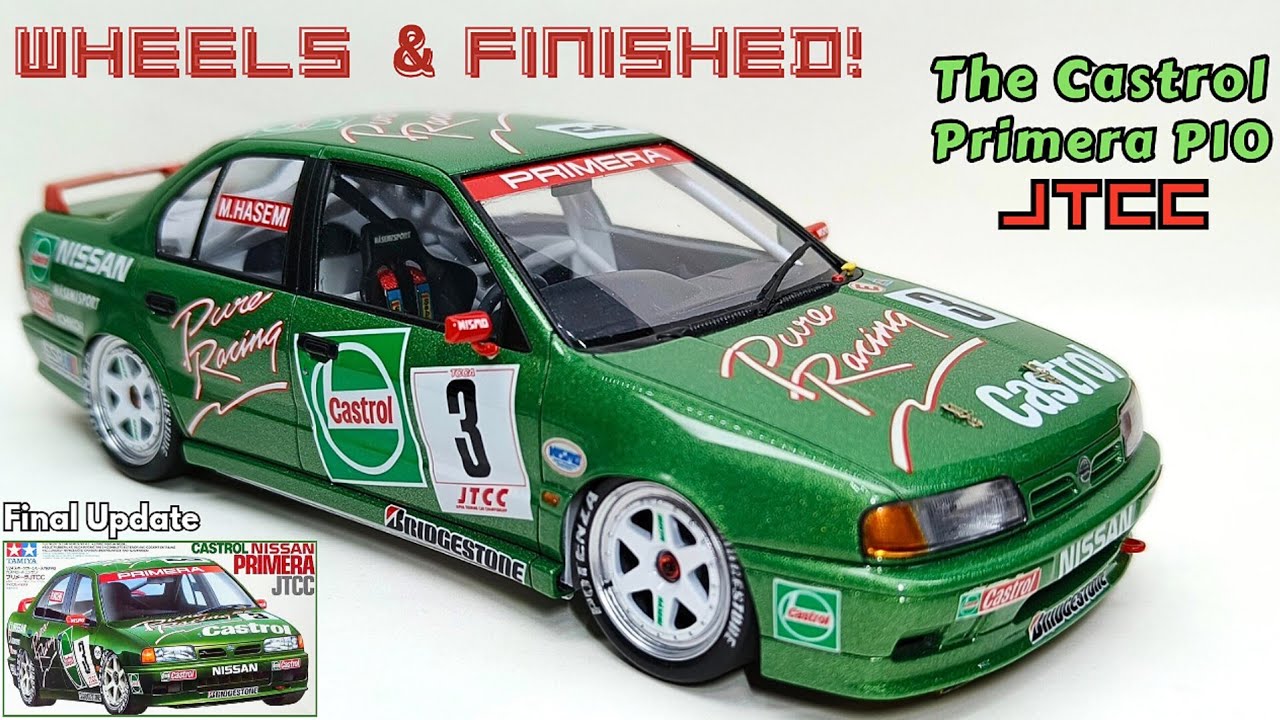 ホビーラジコン Tamiya CASTROL NISSAN PRIMERA JTCC 1/10 タミヤ TAMIYA 1/10 カストロール 日産 プリメーラ JTCC 電動RC