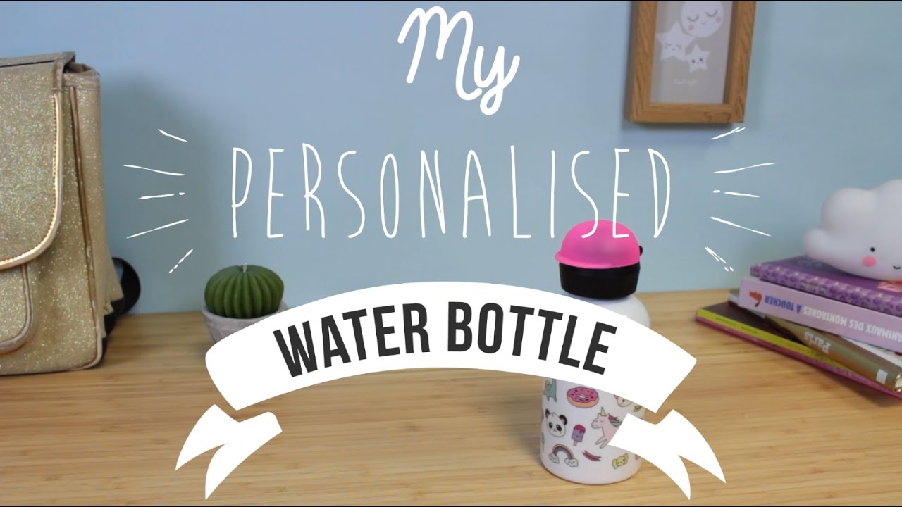 Customised isothermal water bottle - Petit-Fernand UK