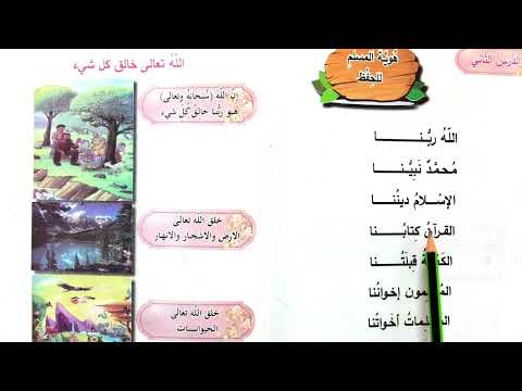 هوية المسلم إسلامية الصف الأول الابتدائي 