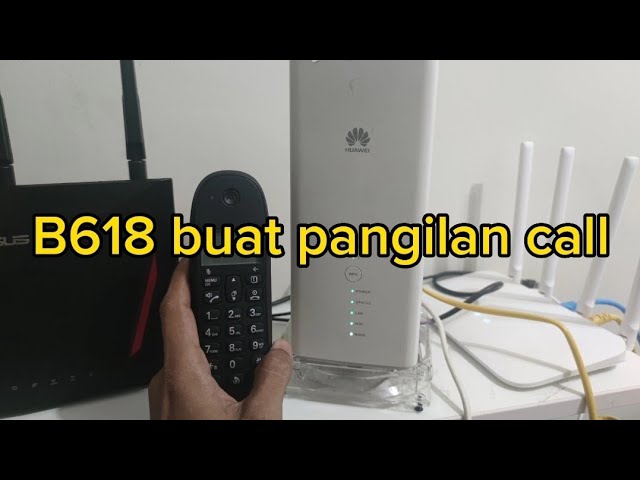 Modem Huawei B618 buat pangilan Call di telefon cordless class=