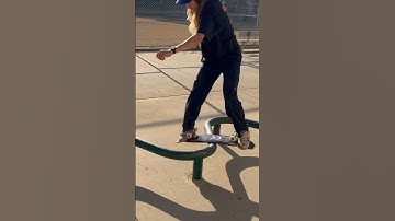 Andy Anderson Does Another Impossible Dark Slide. #skateboarding #shotoniphone #veniceskatepark