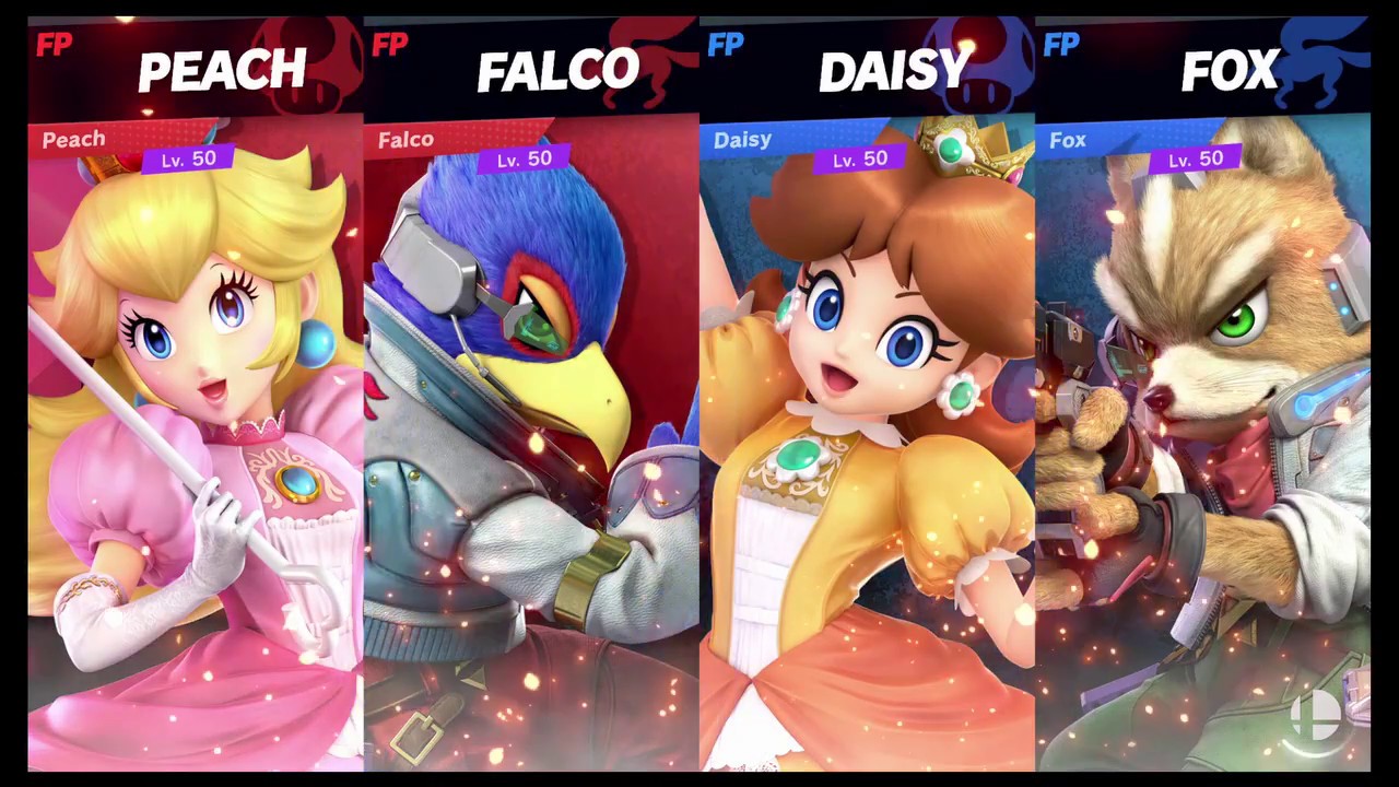 Super Smash Bros Ultimate Amiibo Fights Request #6843 Peach & Falco vs ...