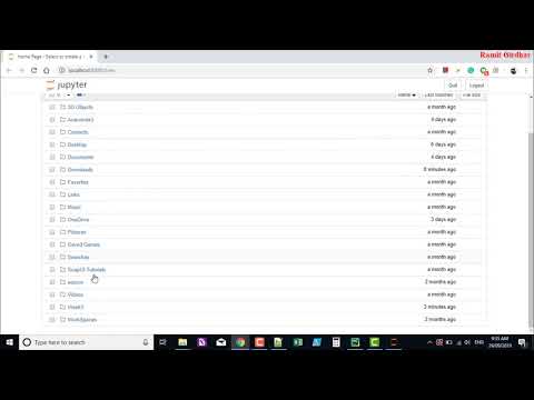 Python - Create Jupyter Notebook - Hello World - Anaconda 3