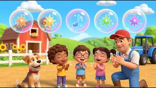 Bingo Song for Kids 🎵🐶 | Classic Nursery Rhyme | Fun Clap &amp; Spell Along
