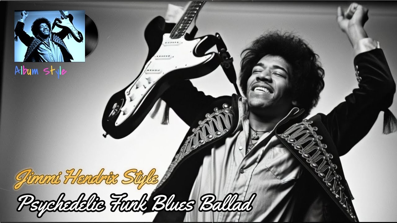 Jimi Hendrix’s Inspired Blues Reborn [Full Album] – Psychedelic Funk Blues Ballad 🎸