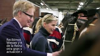 Palmas de Peñaflor en el Olympia International Horse Show - Inglaterra 2017