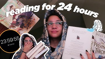 24 HOUR READATHON 📖 how many books can i read in a day?