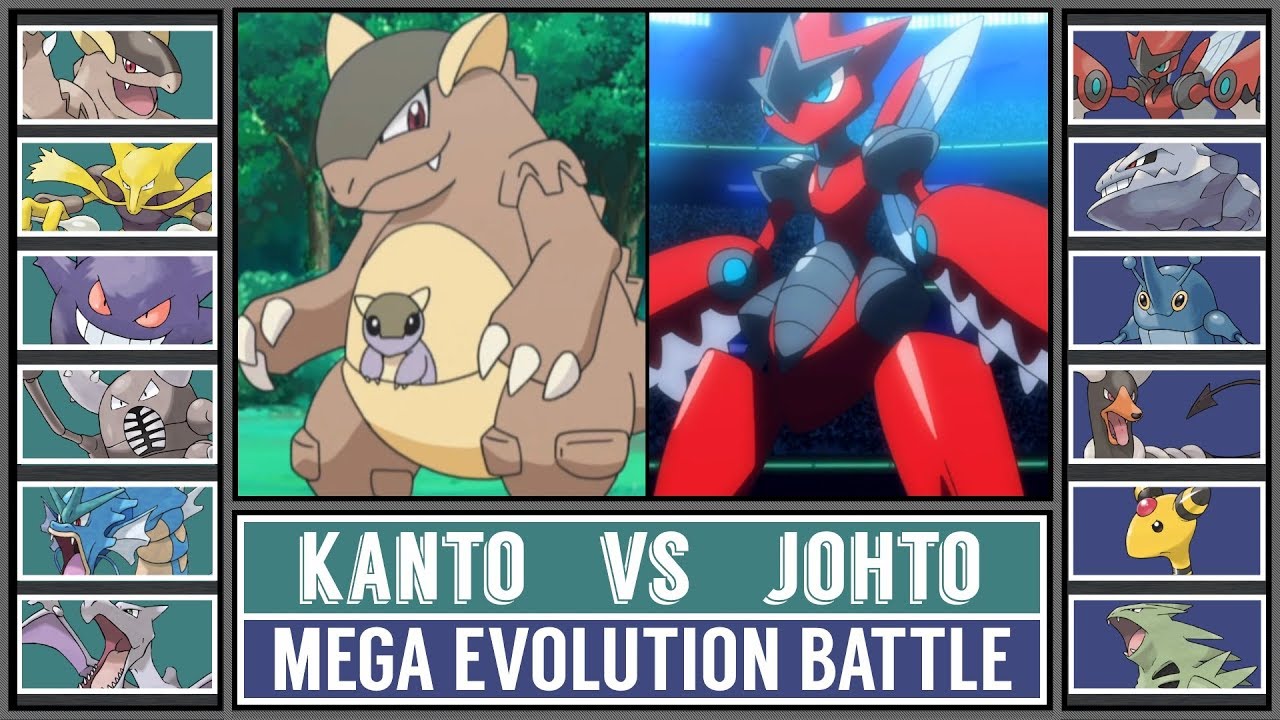 Pokemon Kanto Region Evolutions