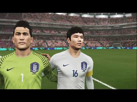 PES2018 통한의 막판 실점 [대한민국 vs 덴마크]