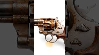 Extreme Rust Restoration: Acid vs Antique Revolver ASMR 🔧 #shorts