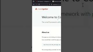 Trik Layouting Biar Gak Kebanyakan File di CI4 #codeigniter #webdevelopment