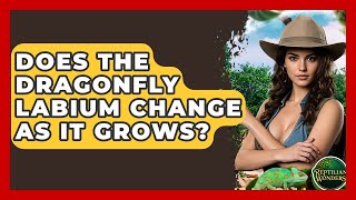 Does The Dragonfly Labium Change As It Grows? - Reptilian Wonders