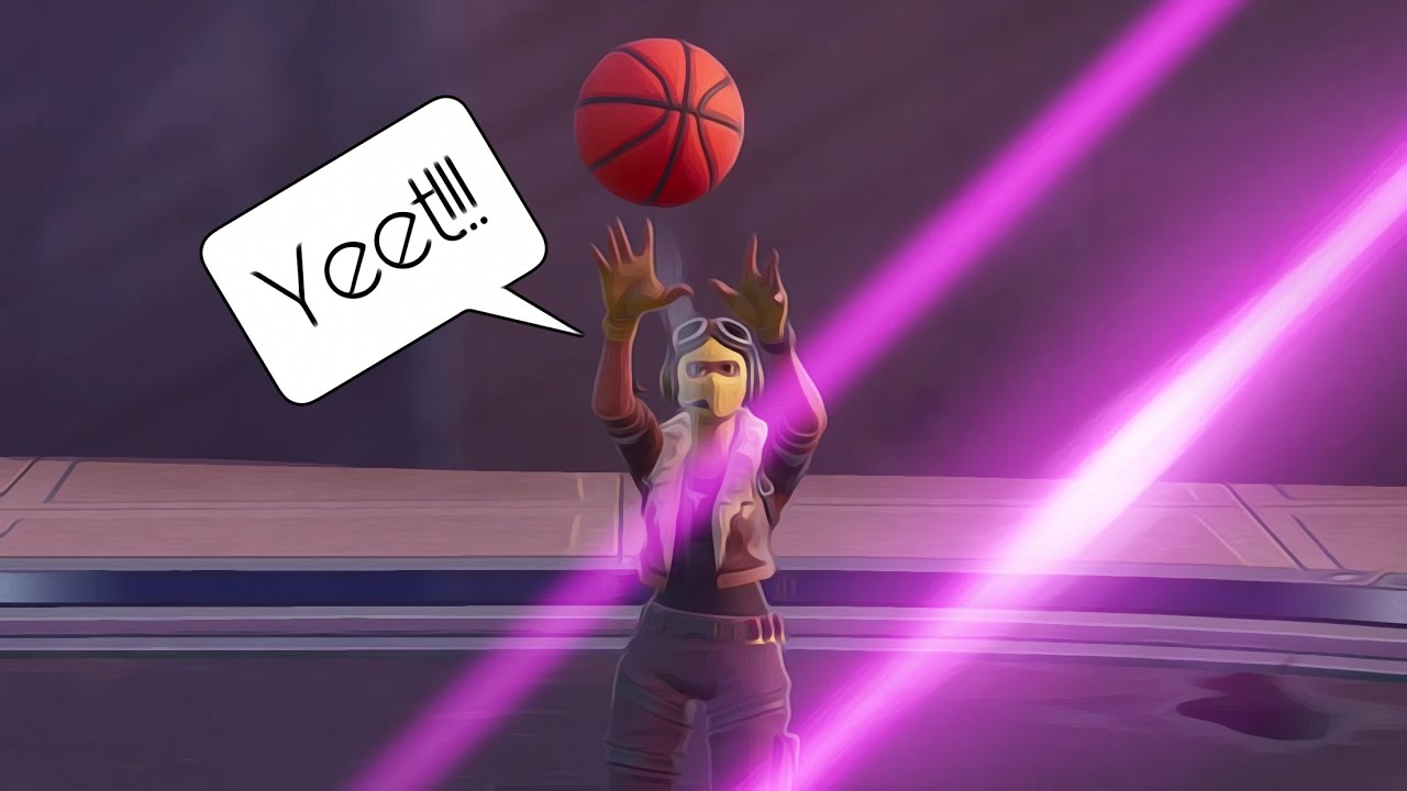 THROWING BASKETBALLS AT PEOPLE!!! Fortnite Battle Royale Gameplay