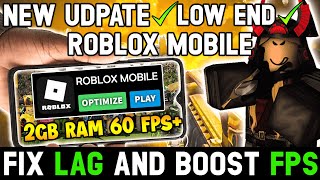 ROBLOX Mobile How To Lag Fix and Fps Drop On Low End Devices - Boost FPS On Any Android 2022 screenshot 5