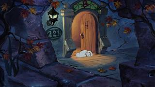 soft oldies playing in another room | cozy autumn cottage | relax, sleep & unwind  🍂 screenshot 2