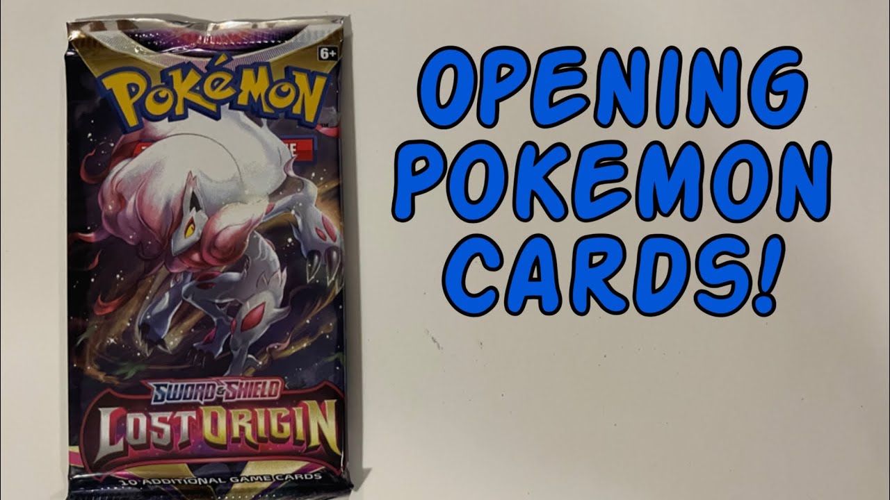 Opening a Pokemon Lost Origin Booster Pack! - YouTube
