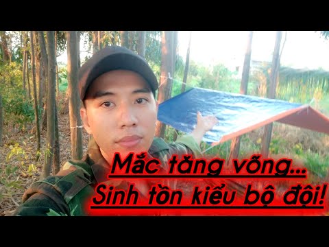 Video Hướng dẫn cách mắc tăng võng ( kiểu bộ đội ) dành cho... - youtube