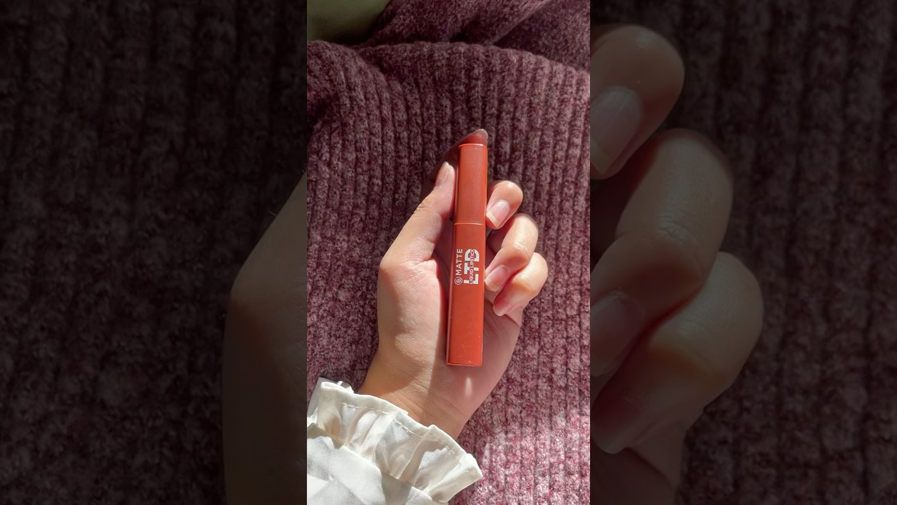 EB Matte LTD in the shade TIRAMISU 🥰🥰  