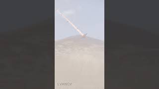 Cool! A supersonic missile successfully shot down an enemy fighter jet | Arma 3