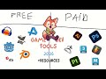 The Only Game Dev Tools Guide You Need For Beginners In 2026 || Free &amp; Paid (+ Resources)