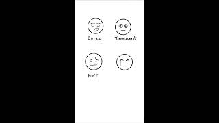 Simple emotions Part - 4 drawing for beginners
