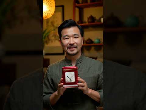 Витриманий чай Шу Пуер 1996 рік, класичний листовий Пуер у залізній банці 180 г, видео 1