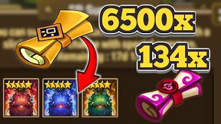 Can 6500 Mystical Scrolls Get Me All New Worms! - Summoners War