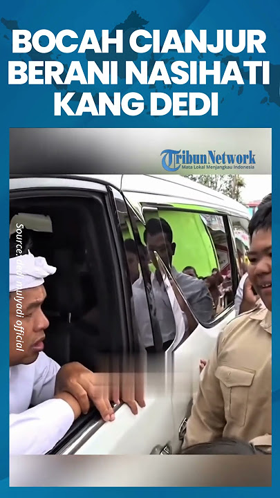KANG DEDI TAKJUB! Dinasihati Bocah Cianjur, Saking Senangnya Gubernur Jabar Beri Hadiah #shorts