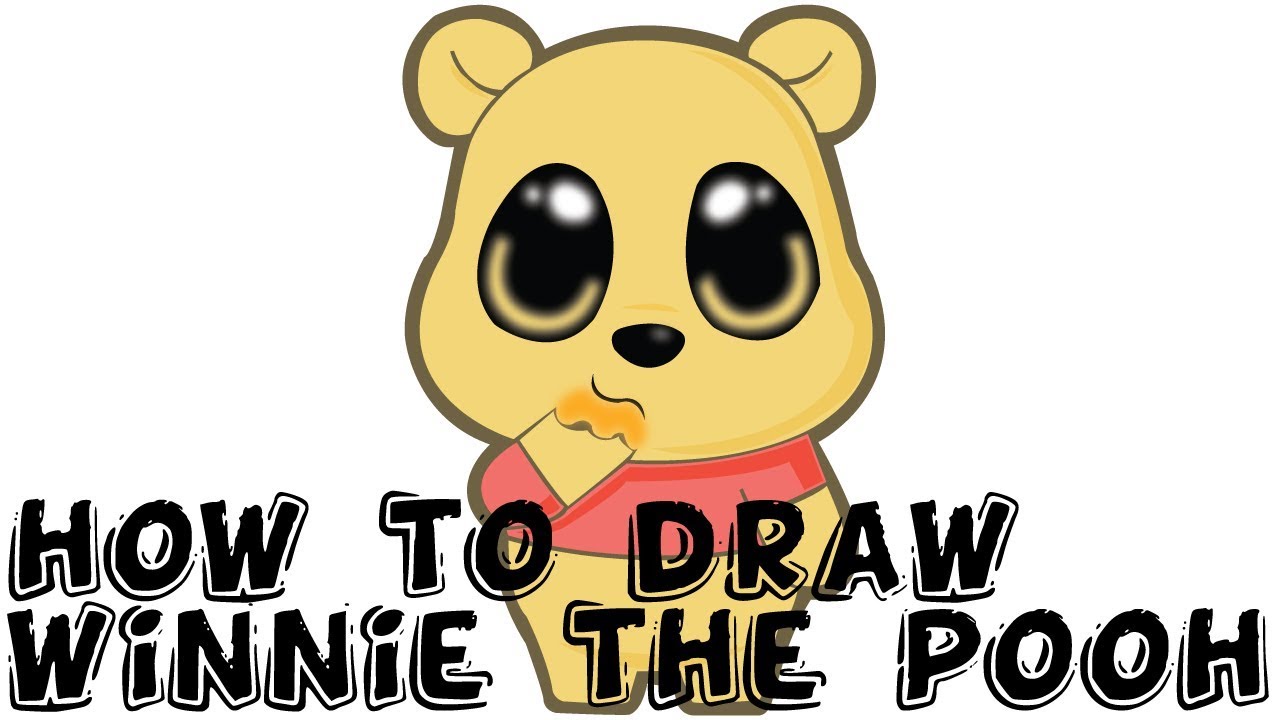 How To Draw Winnie The Pooh - YouTube