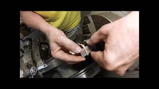 CLASSIC Rewind   Super Easy Way to Indicate a Square Part in a 4 Jaw Chuck   SHOP GEM !!