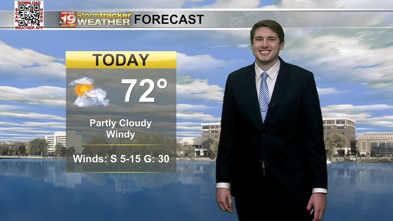 Warmer and windy to end October - YouTube
