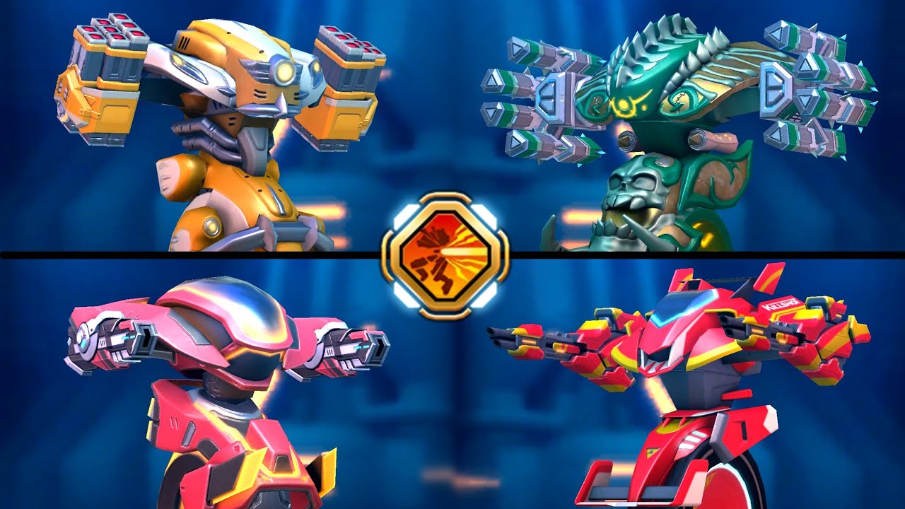Killshot & Longarm 12, Rocket Mortar 12, Stasis Beam 12, Helix Rack 12 ...