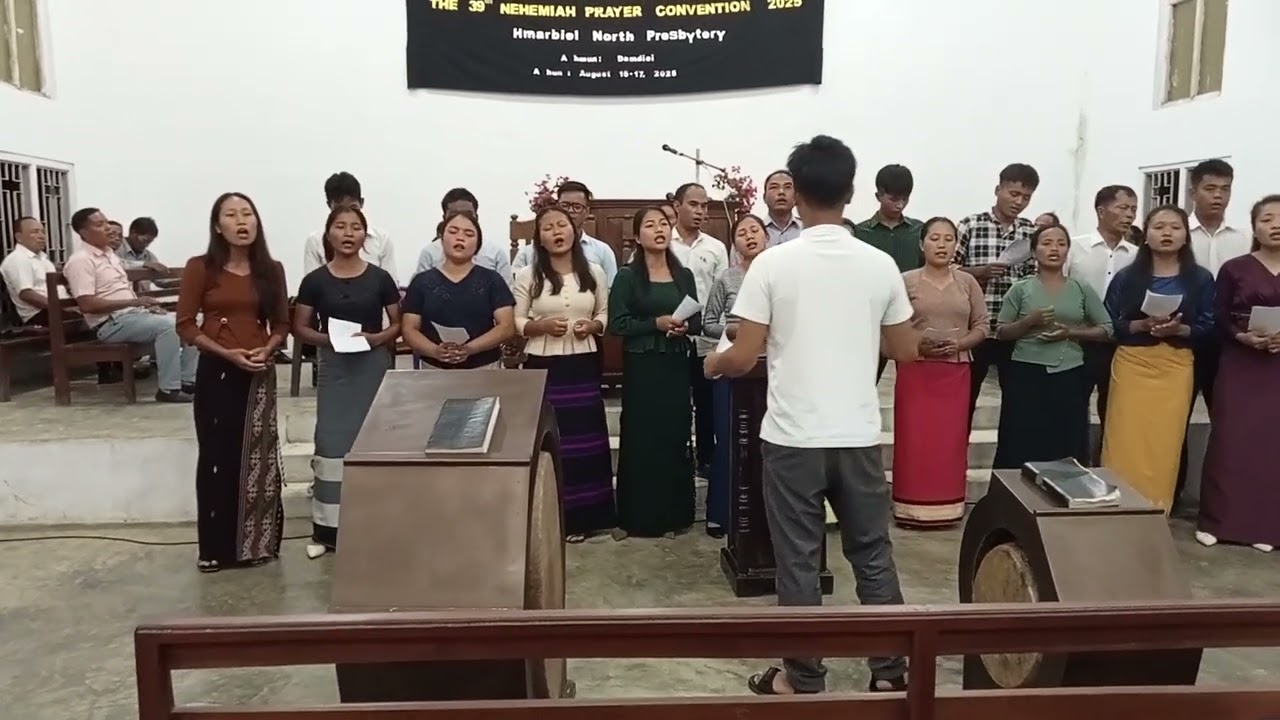 Hmarbiel north Presbytery Choir. Kirrel naw ning