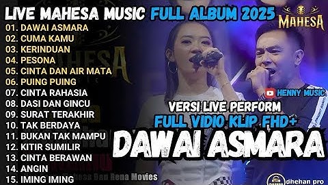 GERRY MAHESA TERBARU - DAWAI ASMARA - CUMA KAMU - KERINDUAN - FULL ALBUM TERBARU 2025