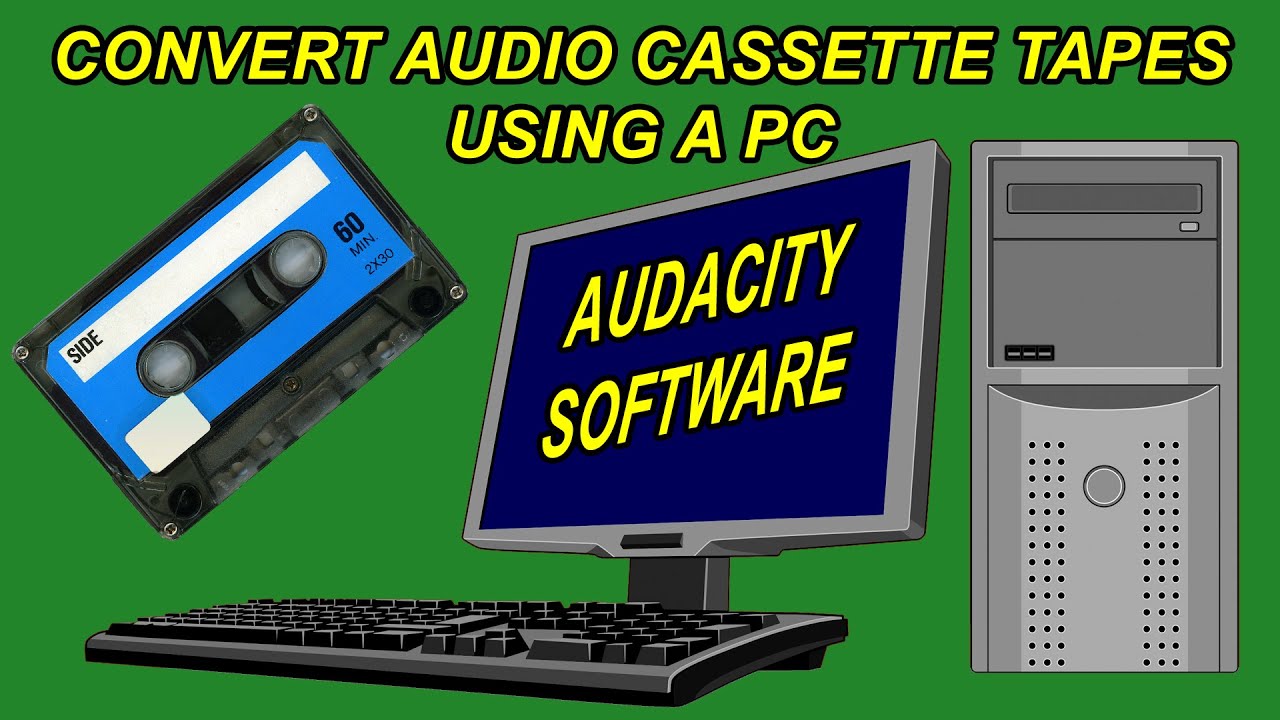 How To Convert Your Audio Cassette Tape Using Your PC 