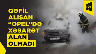 Binəqədidə Avtomobildə Baş Verən Yanğını Fhn Əməkdaşları Söndürdülər