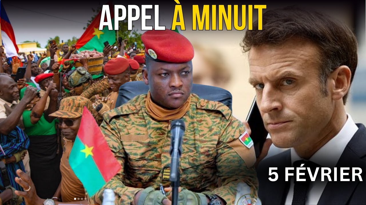 APPEL SECRET DE MACRON À TRAORÉ À MINUIT : LA DEMANDE QUI POURRAIT BOULEVERSER TOUTE