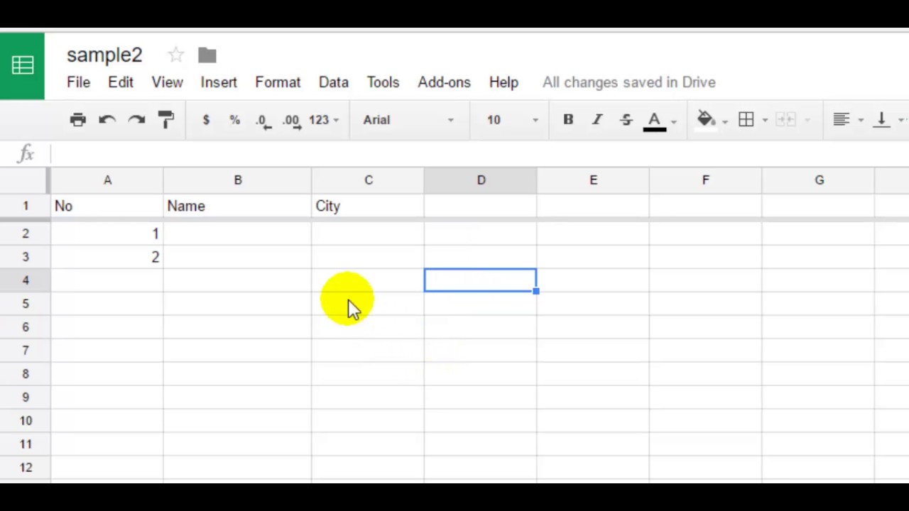 Chart Border Google Sheets