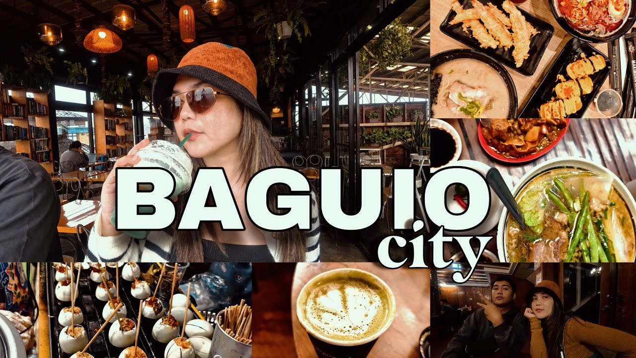 Baguio Vlog | Food trip+Cafe
